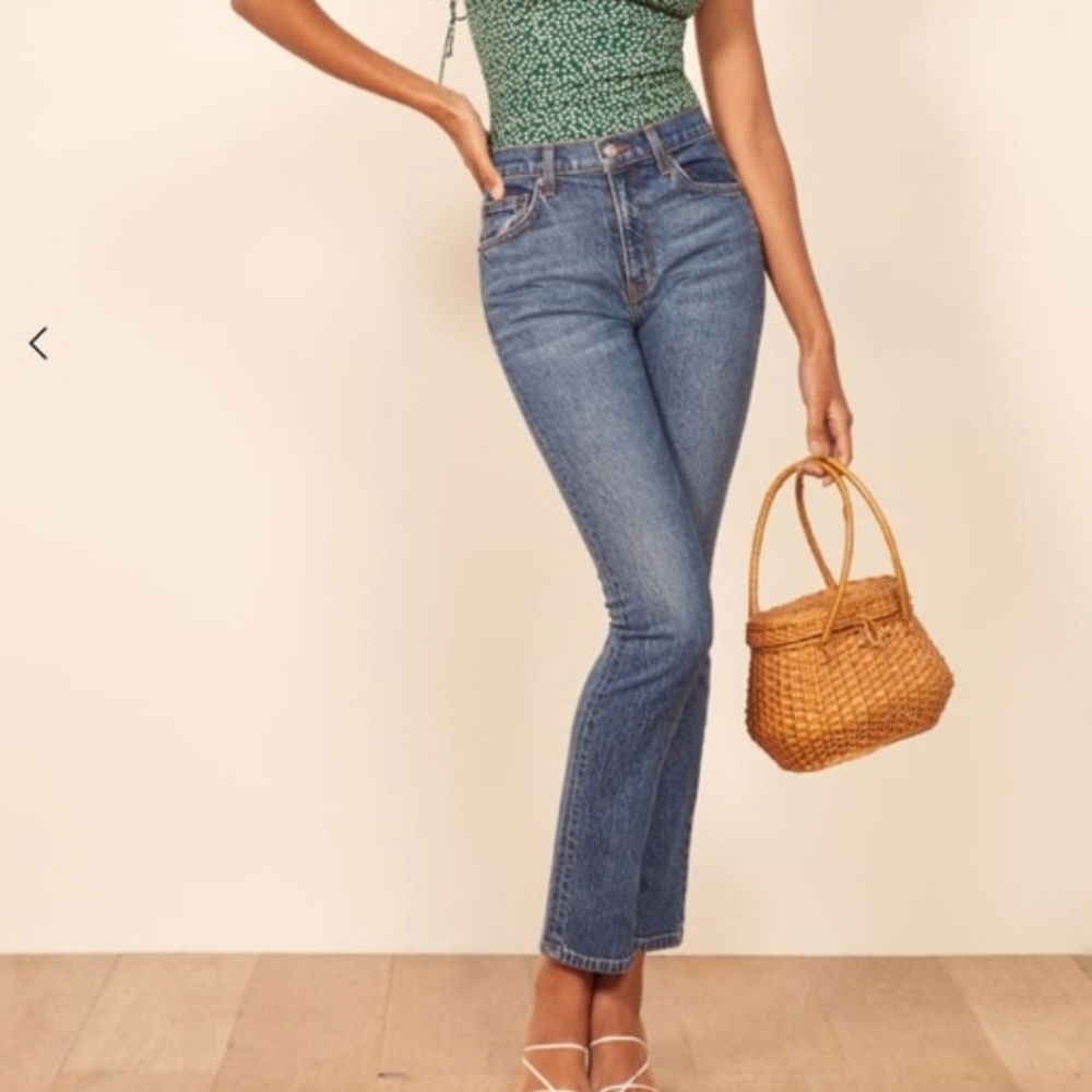 Reformation Liza High Straight Jean